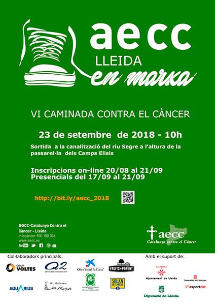 VI Caminada contra el càncer Lleida