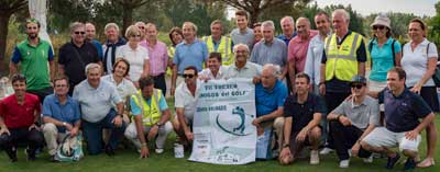 El VII Torneo ‘Amigos del Golf’ disputado en Ávila dona su recaudación a la AECC madrileña