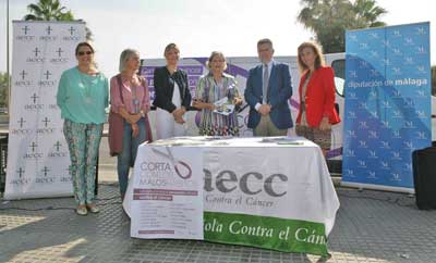La caravana de la prevención aecc Málaga
