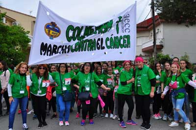 700 participantes y cerca de 3.000 euros, en la III Marcha contra el Cáncer de Colmenar de Oreja
