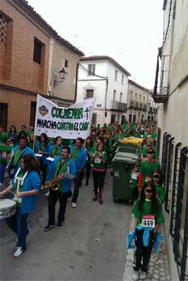 Colmenar de Oreja. Marcha solidaria