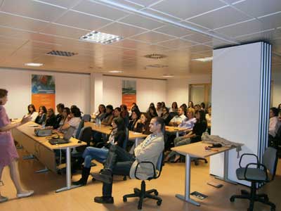 Conferencia en la empresa Telvent en Alcobendas - Madrid
