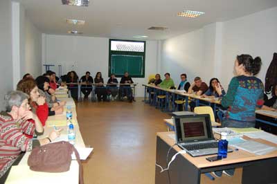 El voluntariado de la aecc en el H.U Infanta Cristina participa en el programa formativo de la escuela de voluntariado de la CAM