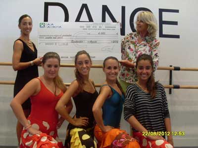 Donación Escuela de Baile aecc Cantabria
