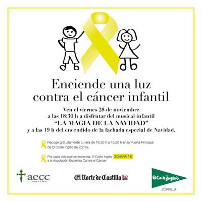 Enciende una luz contra el cáncer infantil