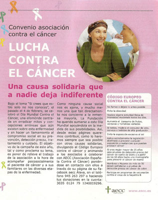 Fundación Laboral San Prudencio se une a la lucha contra el cáncer