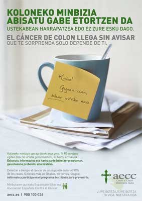 Encuentros médico-gastronómicos contra el cáncer de colon Garbera