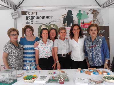 La AECC de Getafe, presente durante dos jornadas en la II Feria de Asociaciones del municipio
