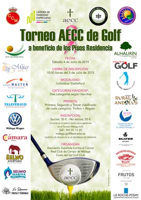 Inscripción abierta para el Torneo AECC de Golf