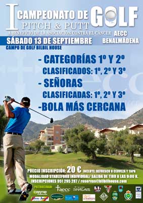 I Campeonato de Golf a Beneficio de aecc Benalmádena