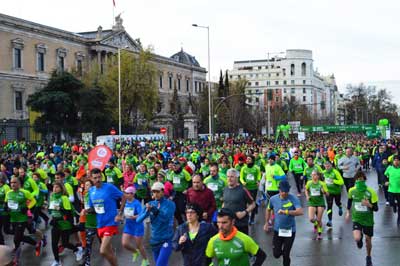 15.000 corredores y el recuerdo a la modelo Bimba Bosé muestran la fortaleza de la IV Carrera Madrid en Marcha contra el Cáncer