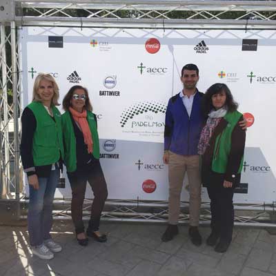 Padelmov y el Club de Pádel ‘La Moraleja’ apoyan a través de un torneo a la AECC de Alcobendas con cerca de mil euros
