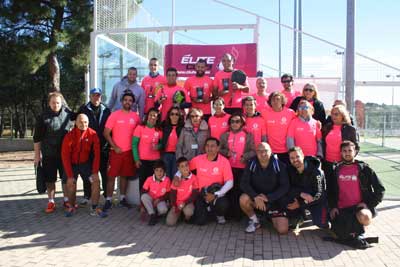 El II Torneo Solidario de Pádel ‘Súmate al rosa’ de Las Rozas de Madrid