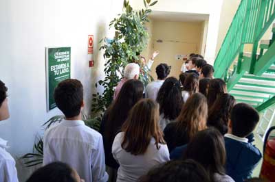 70 alumnos del Colegio La Salle-Maravillas participan en el programa ‘Recorridos por el Voluntariado’ en la AECC de Madrid