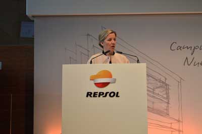 La doctora Cristina López-Ibor, en Repsol