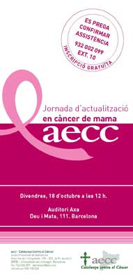 Jornada d’actualització de càncer de mama