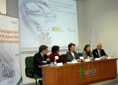 Dr. Castells, Dra. Margarita Blázquez, Isabel Oriol, Dra. Leticia Moral, Dr. Quintero