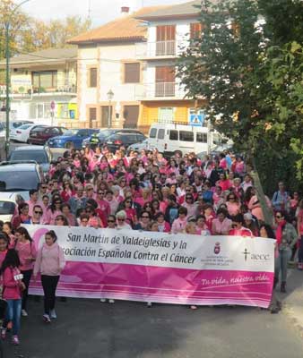 Día Mundial del Cáncer de Mama en San Martín de Valdeiglesias