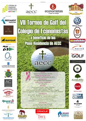 VII Torneo de Golf del Colegio de Economistas a beneficio de AECC