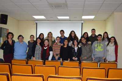 Foto de alumnos de la U. Carlos II