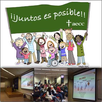 La aecc imparte unas Jornadas Formativas en Voluntariado para alumnos de la  Universidad Carlos III