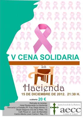 V Cena Solidaria en La Bañeza
