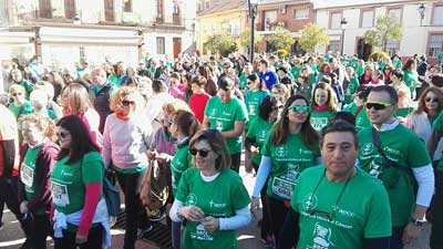 Valdetorres de Jarama estrena su Marcha contra el Cáncer con medio millas de participanes