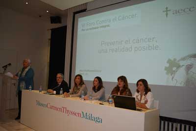 AECC Málaga celebra el VI Foro Contra el Cáncer dedicado a la prevención