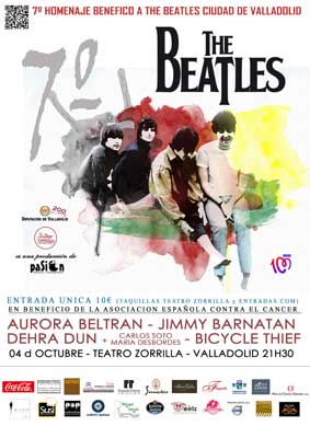 VII Homenaje a The Beatles a beneficio de la aecc Valladolid