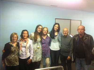 Reunión de voluntariado de la aecc en el Hospital Universitario de Getafe