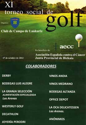 XI Torneo Social de Golf aecc Bizkaia