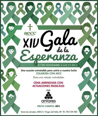 XIV Gala de la Esperanza de la Asociación Española Contra el Cáncer