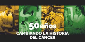 Exposició "50 anys canviant la història del càncer"